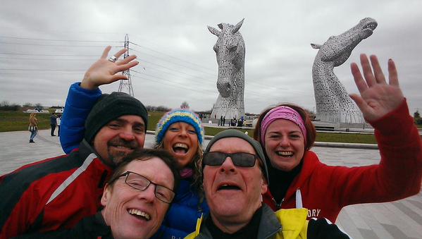 Selfie with a Kelpie